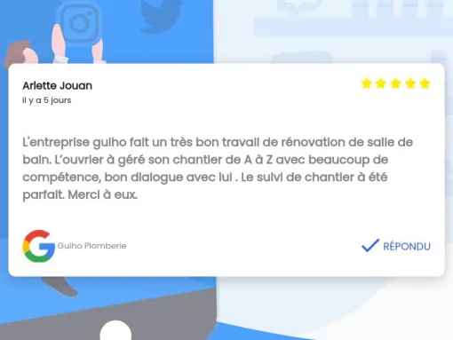 Avis 5 étoiles