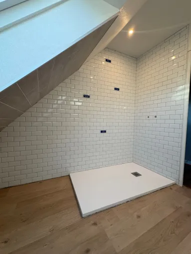 Avancement salle d'eau - à Guérande, Guérande, GUIHO PLOMBERIE