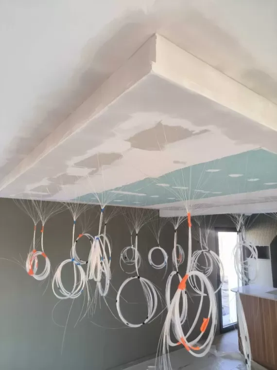 Installation d’un ciel étoilé en fibre optique - La Baule , Guérande, GUIHO PLOMBERIE