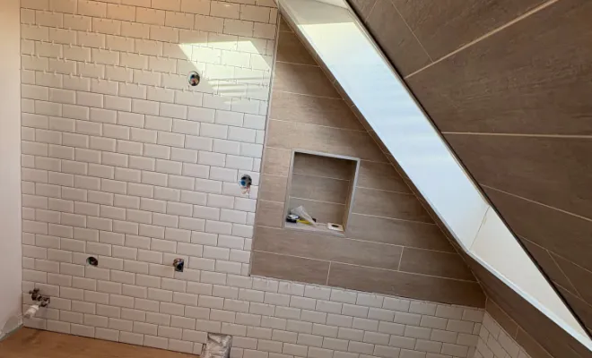 Avancement salle d'eau - à Guérande, Guérande, GUIHO PLOMBERIE