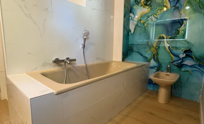 Avant / après d’une rénovation complète de salle de bain 🔨✨ à Saint-Nazaire, Guérande, GUIHO PLOMBERIE