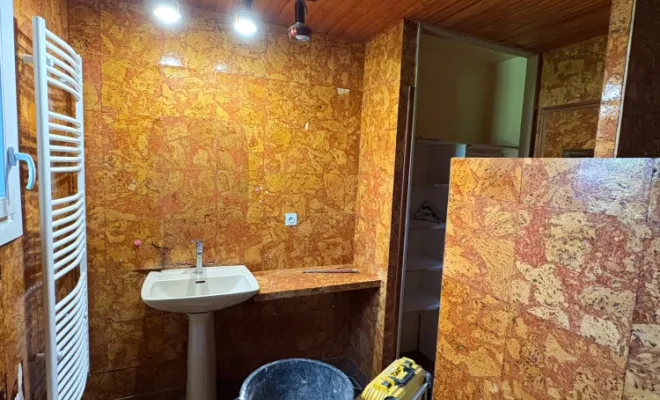 Avant / après d’une rénovation complète de salle de bain 🔨✨ à Saint-Nazaire, Guérande, GUIHO PLOMBERIE
