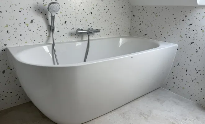 ✨ Nouvelle réalisation : une salle de bains moderne, lumineuse et pleine de caractère ! à Guérande